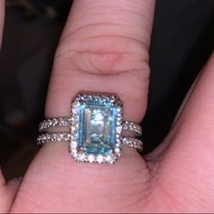 Blue Diamond ring